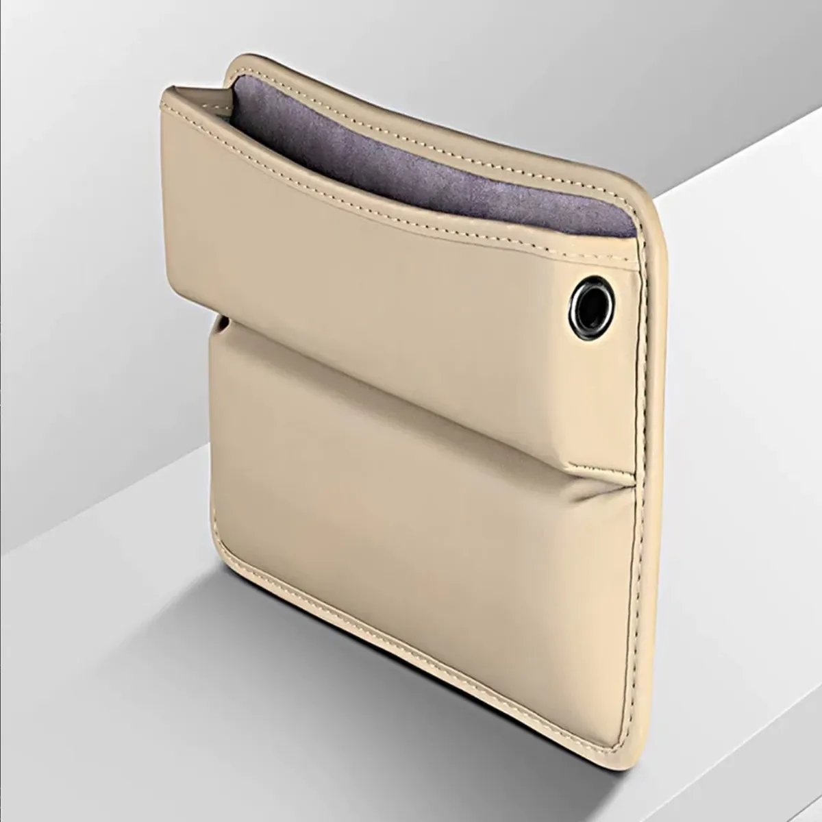 Car Seat Gap Filler Organizer, Custom-Fit For Car, Multifunctional PU Leather Console Side Pocket Organizer for Cellphones, Cards, Wallets, Keys WANS226