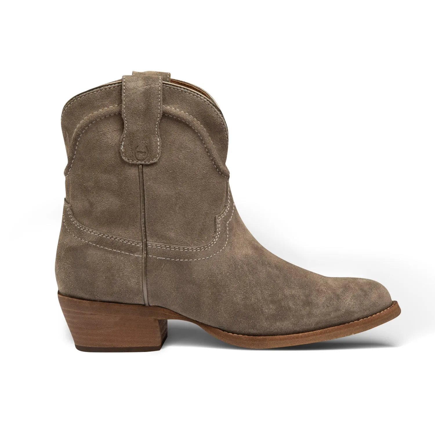 Casey Leather Western Fashion Booties By Buck & Brana