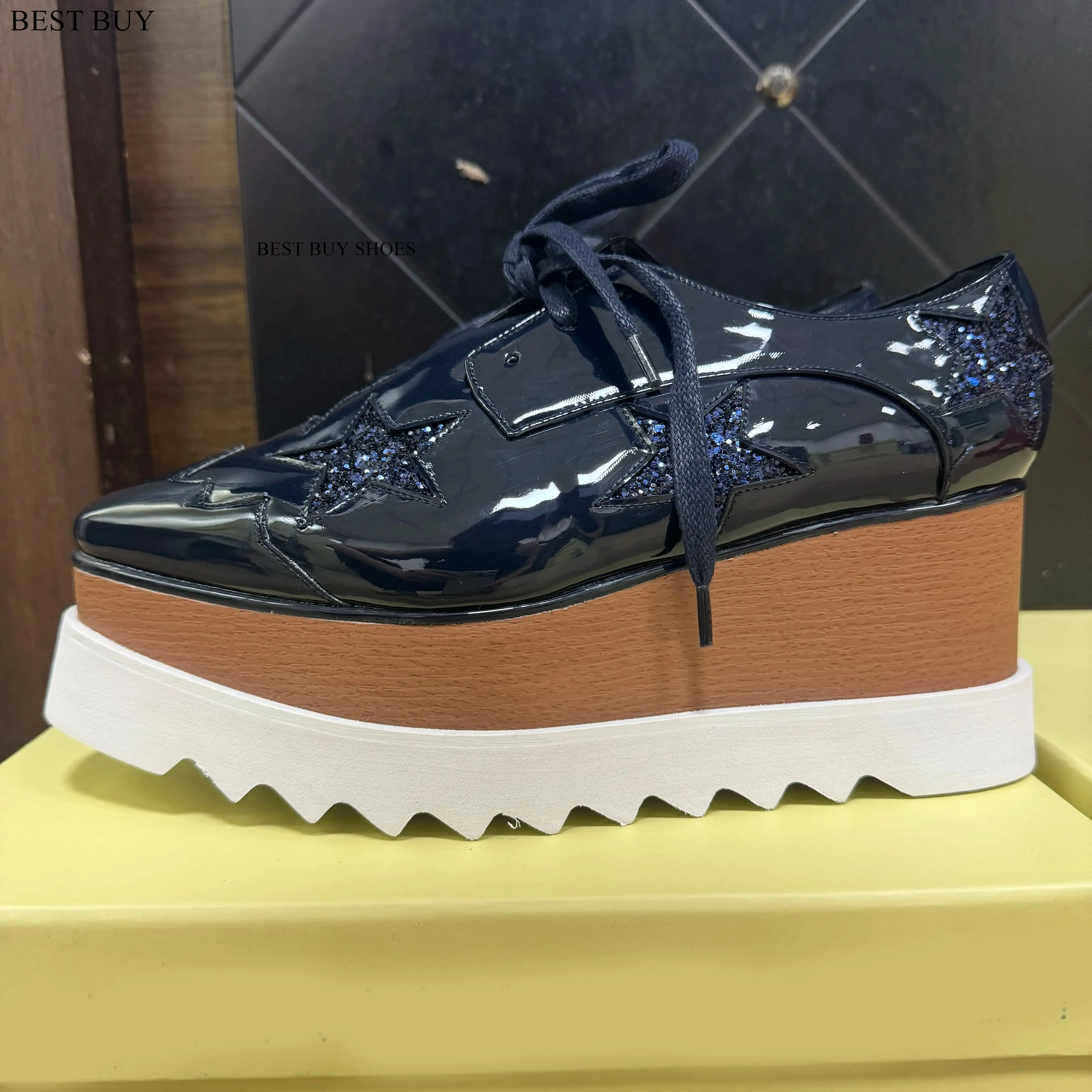 Casual Solid wedge  Shoes  Loafers  Platforms loafers  Oxfords 35-41