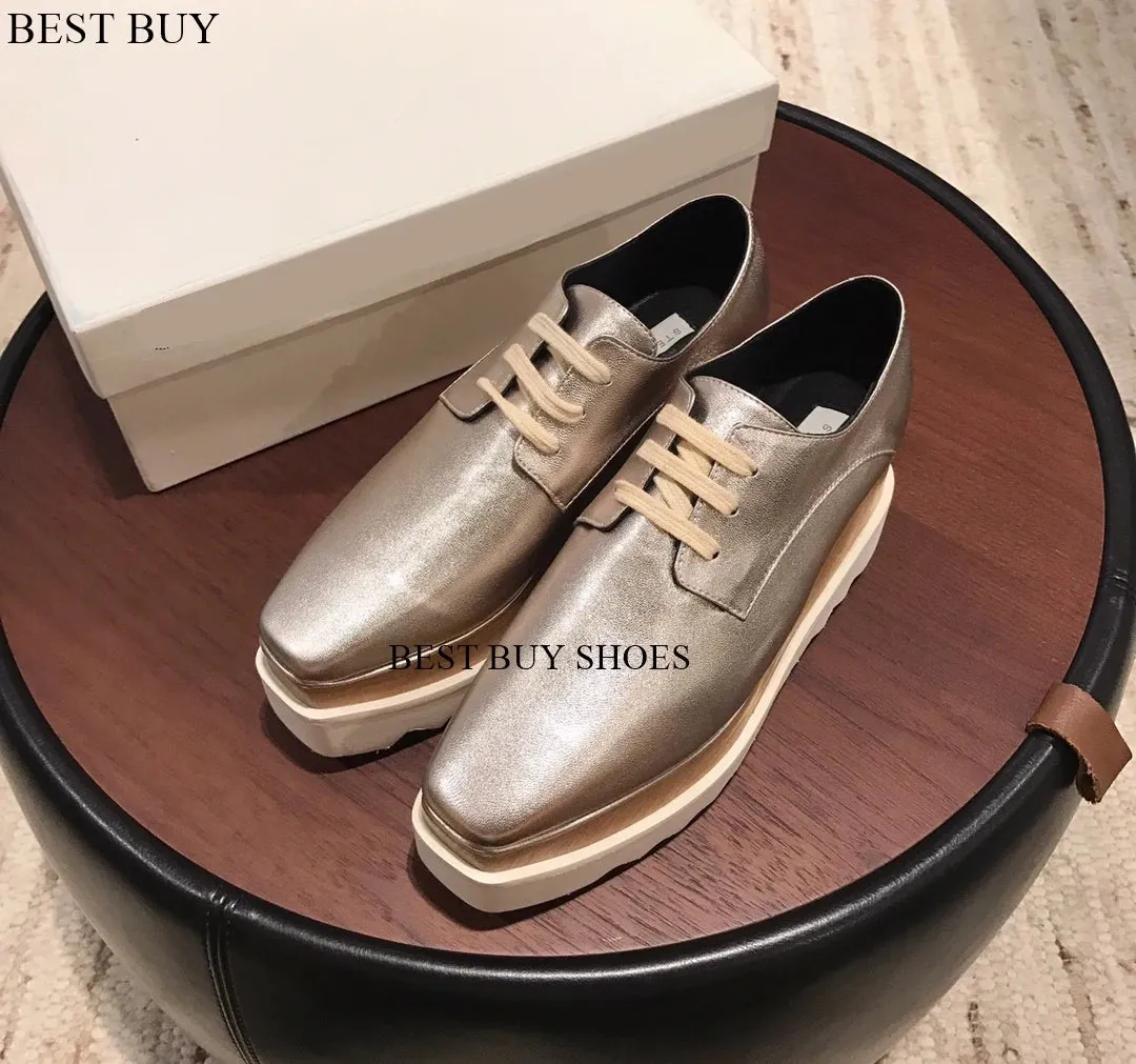 Casual Solid wedge  Shoes  Loafers  Platforms loafers  Oxfords 35-41