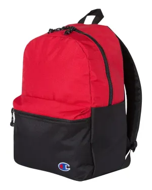 Champion - 21L Script Backpack Red Black