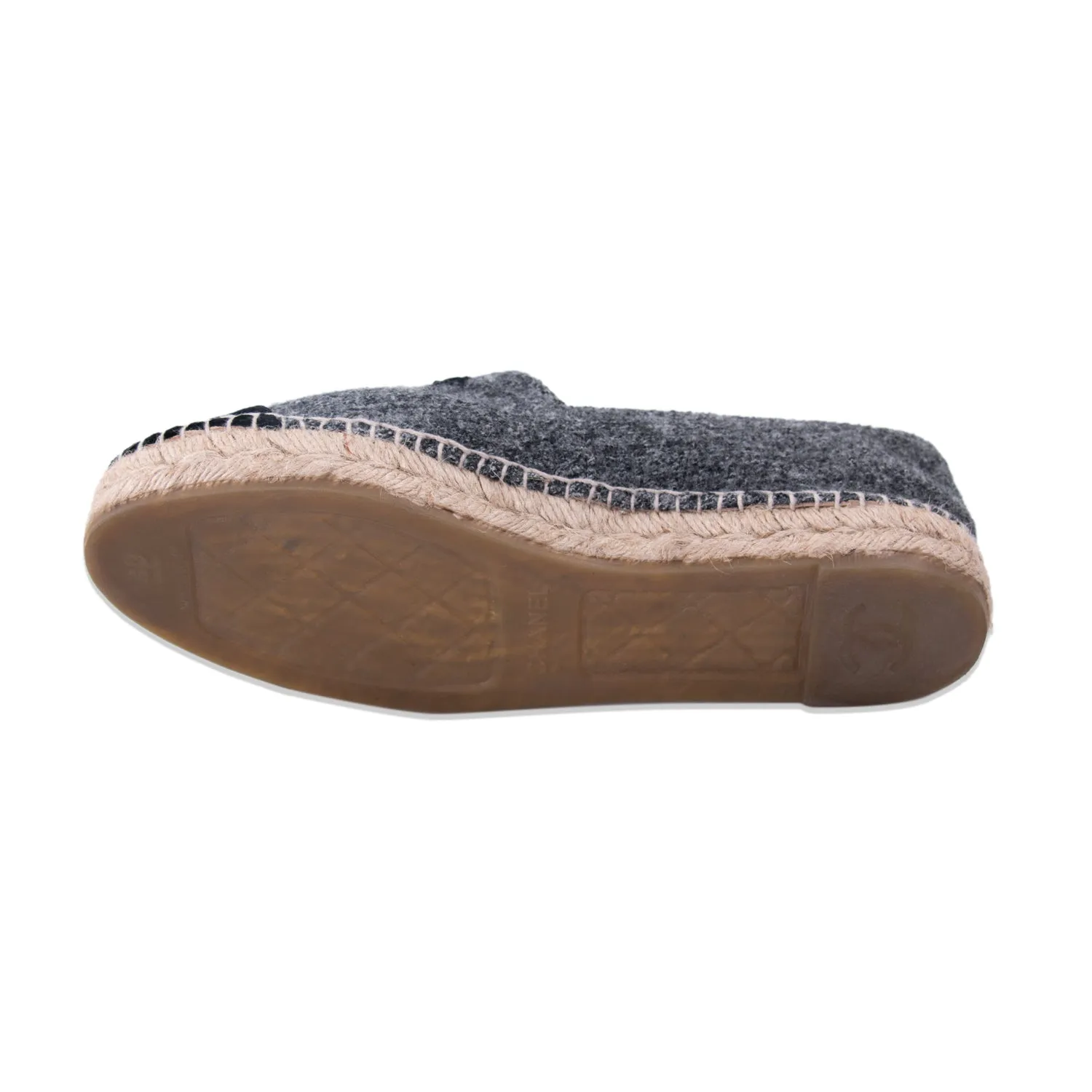 Chanel 2016 CC Tweed Espadrilles