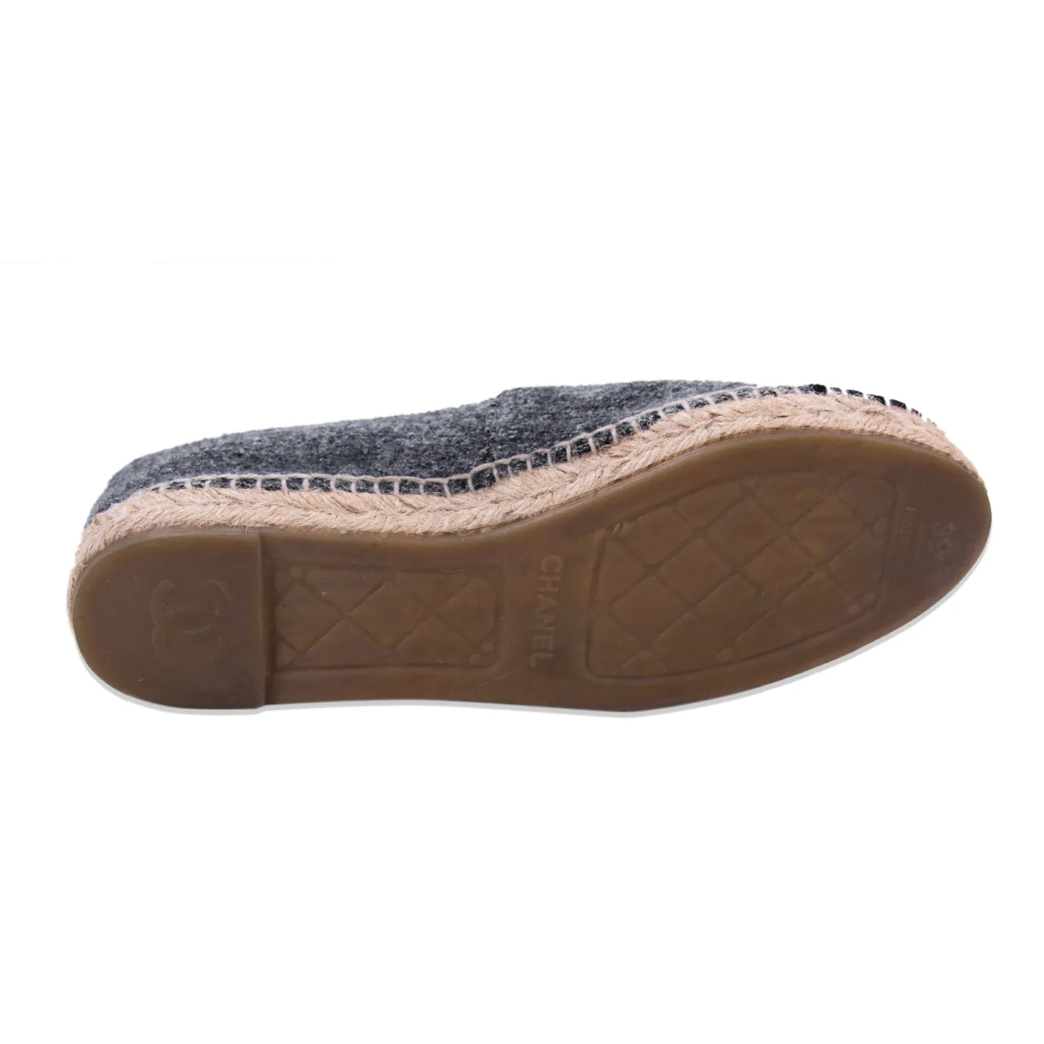 Chanel 2016 CC Tweed Espadrilles