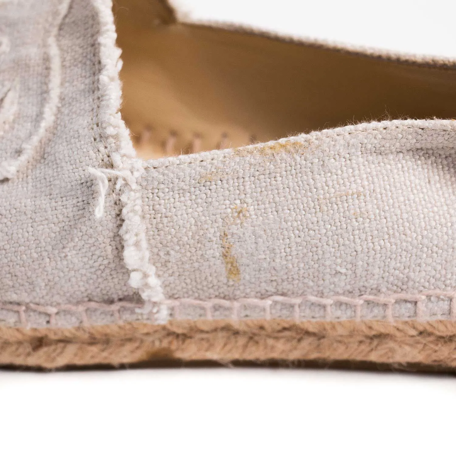 Chanel CC Canvas Espadrilles