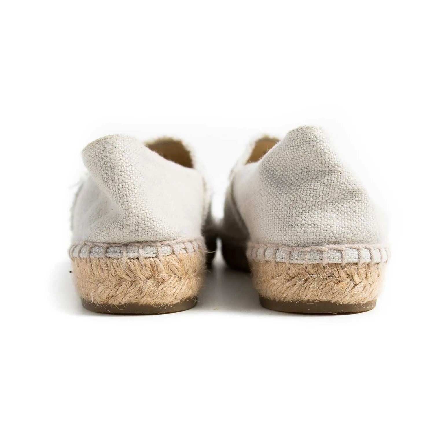 Chanel CC Canvas Espadrilles