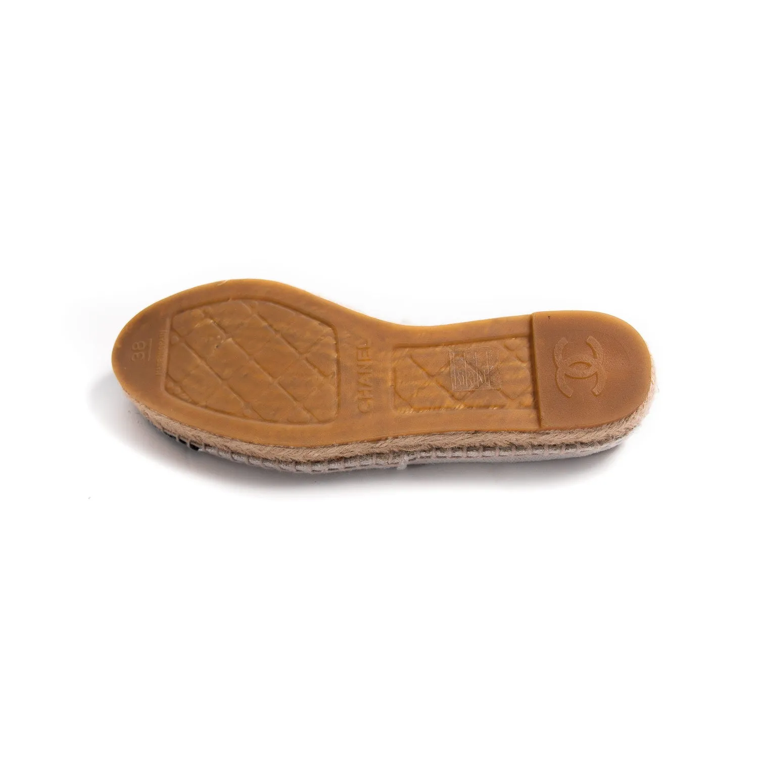 Chanel CC Canvas Espadrilles