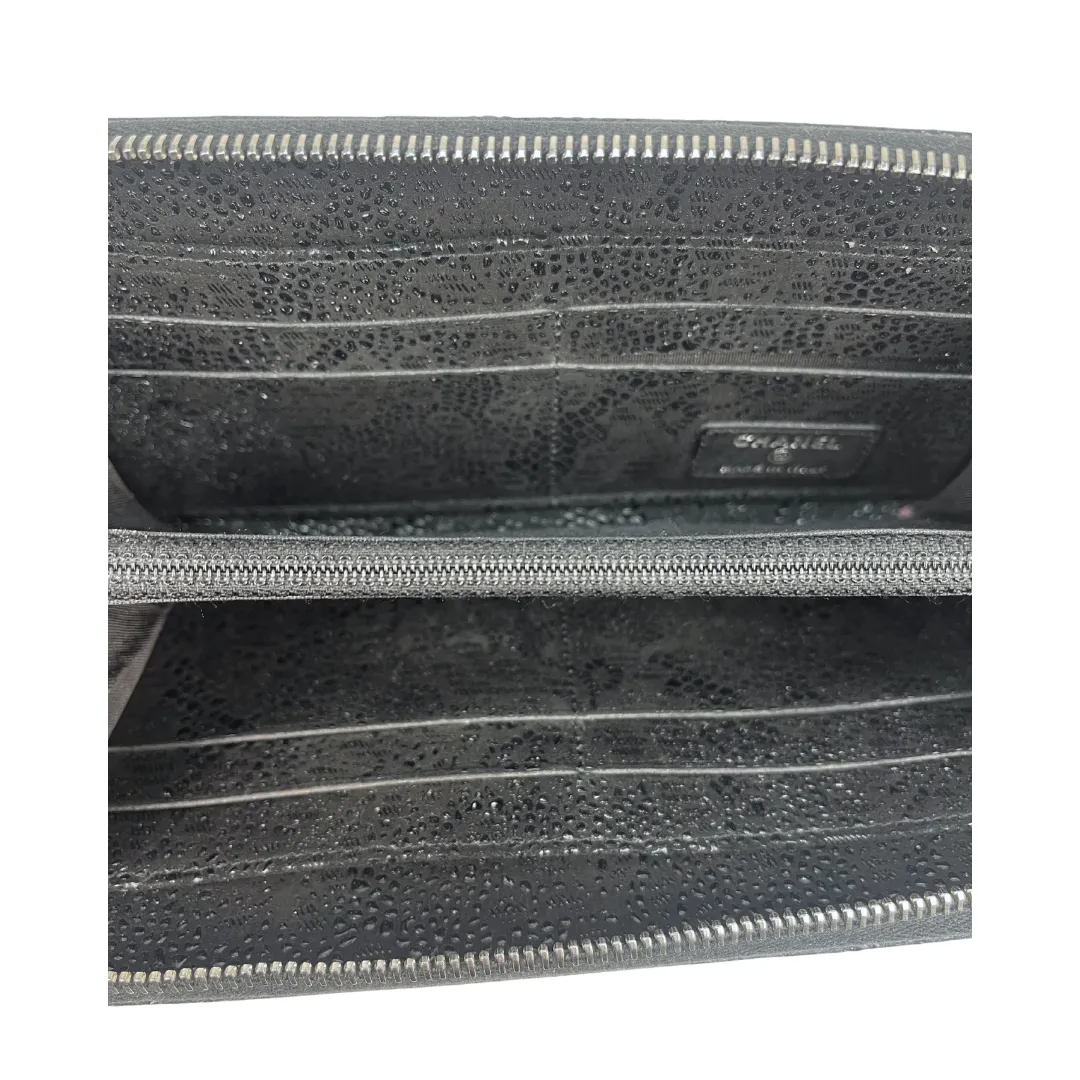 Chanel Lace Is More Zipper Wallet