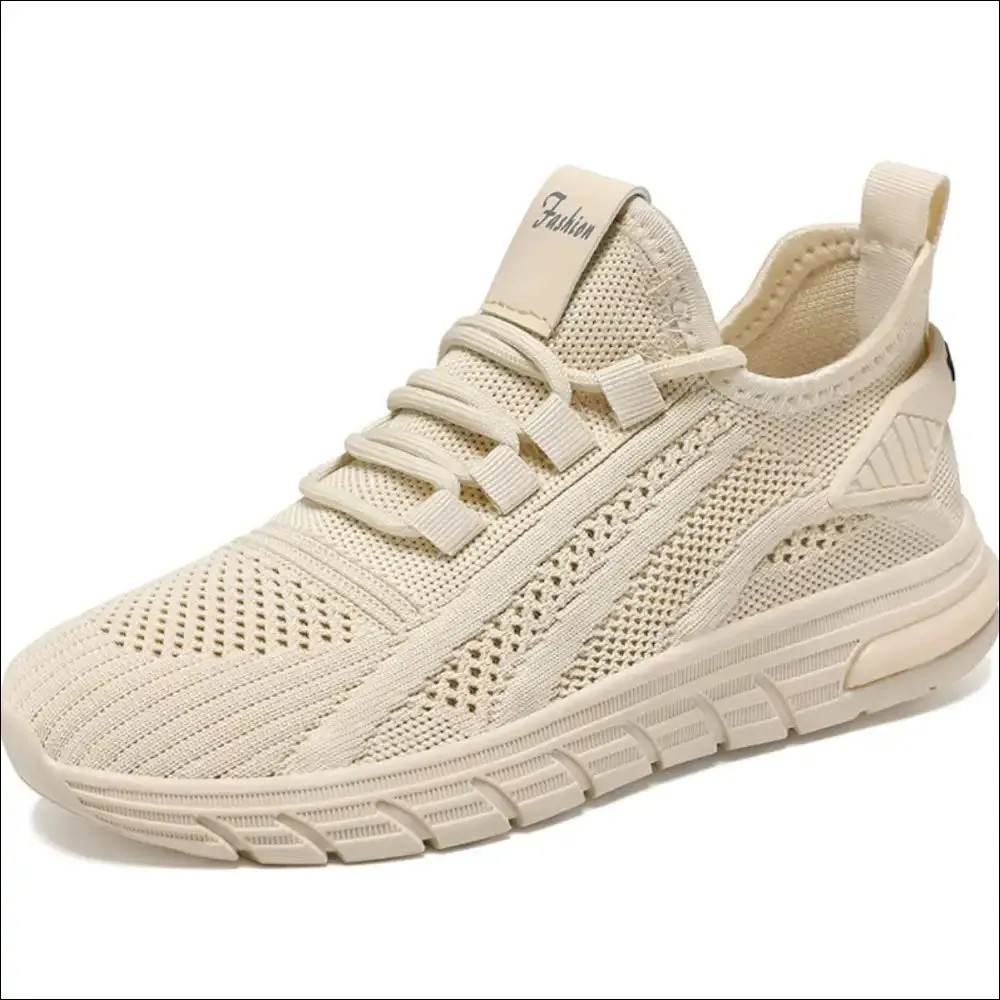Chic Mesh Breathable Round Toe Athletic Shoes