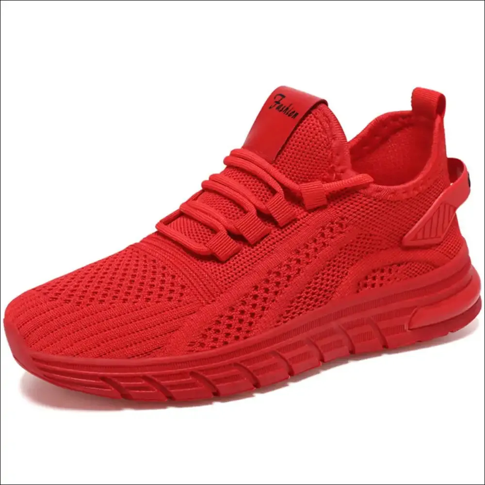 Chic Mesh Breathable Round Toe Athletic Shoes