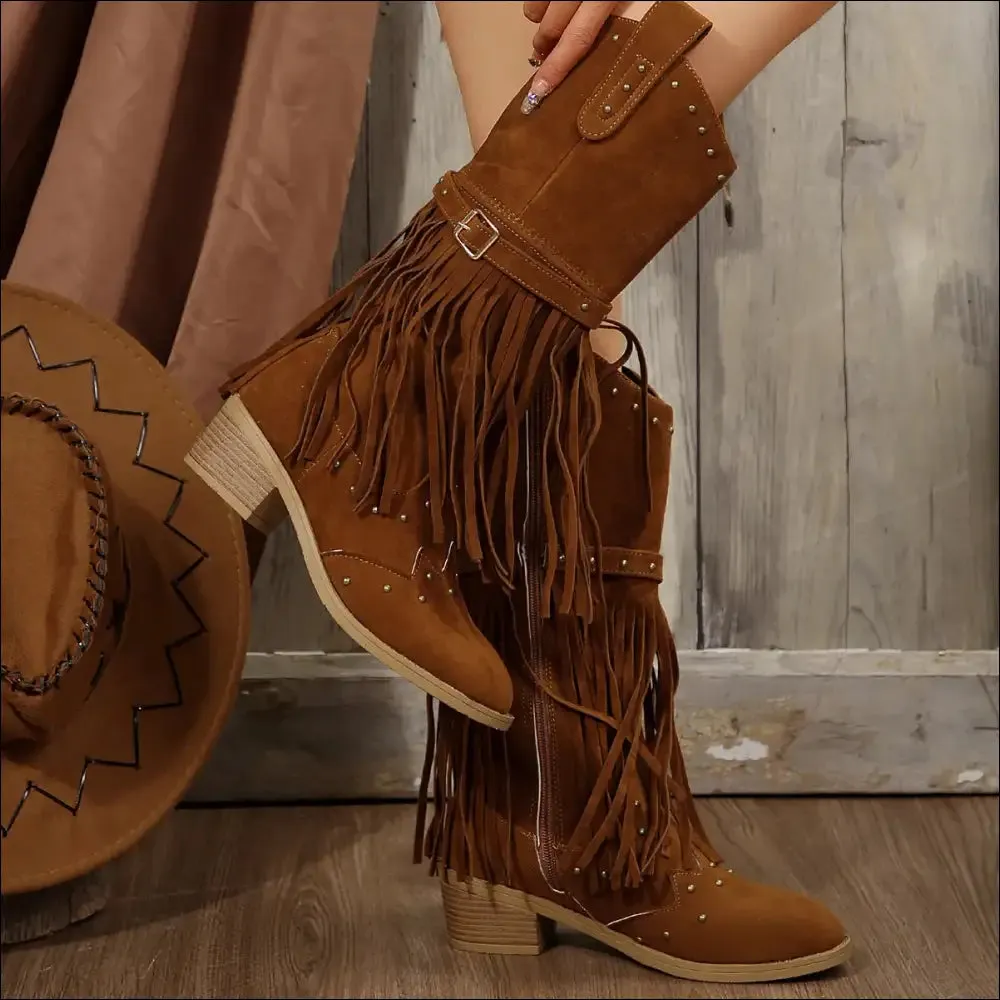 Chic Pointed Toe Block Heels for Stylish Women
