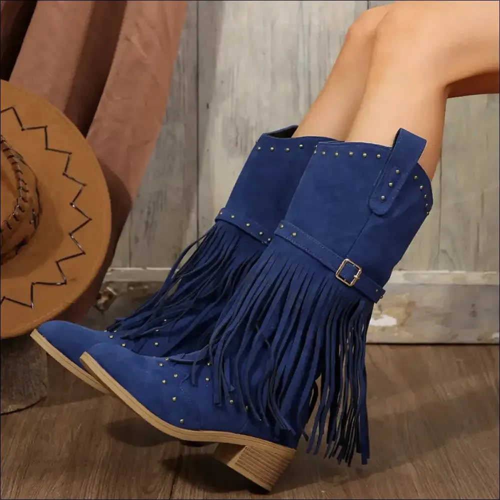 Chic Pointed Toe Block Heels for Stylish Women