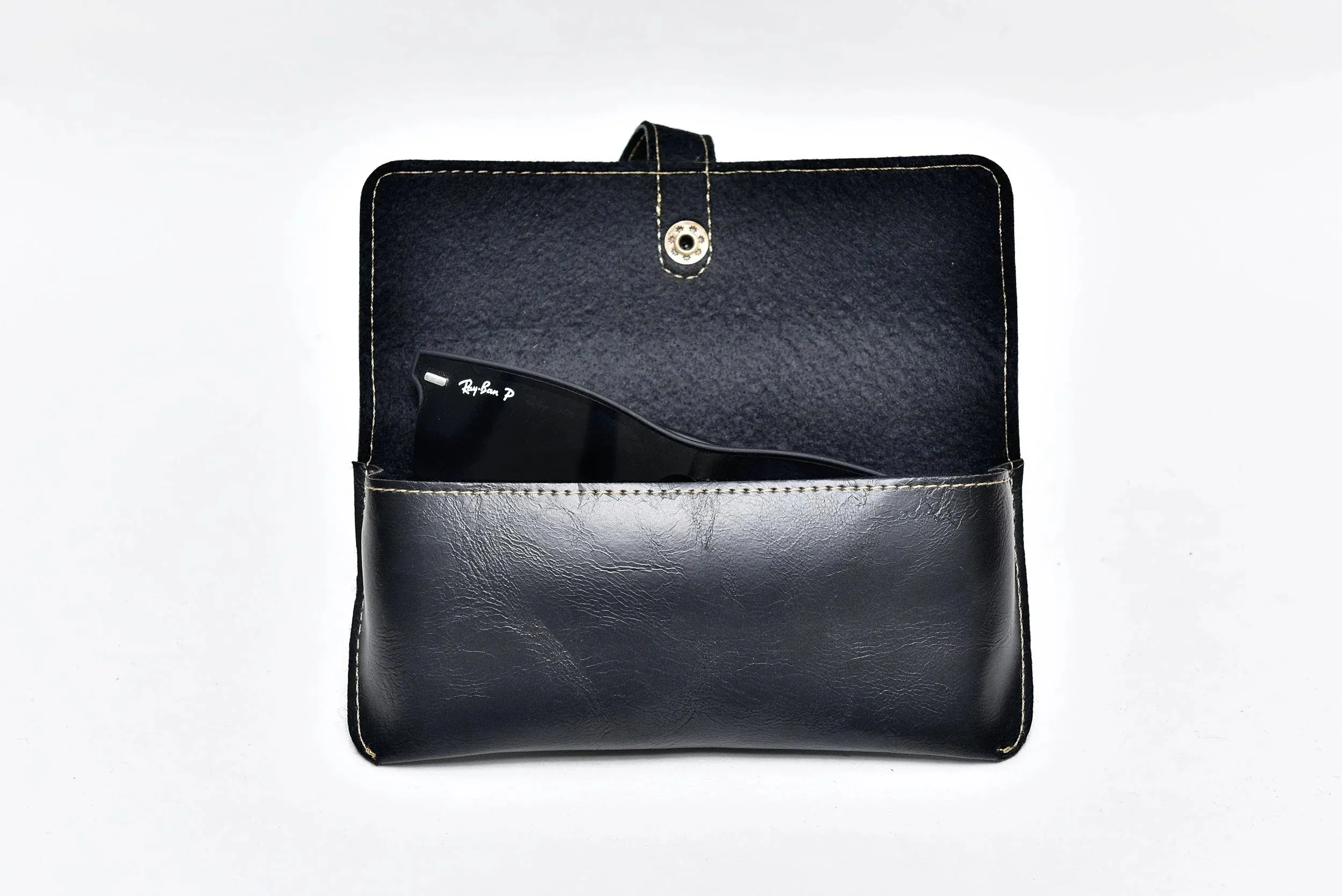 Classy Leather Customized All in One Men's Combo (4 pcs) - Black