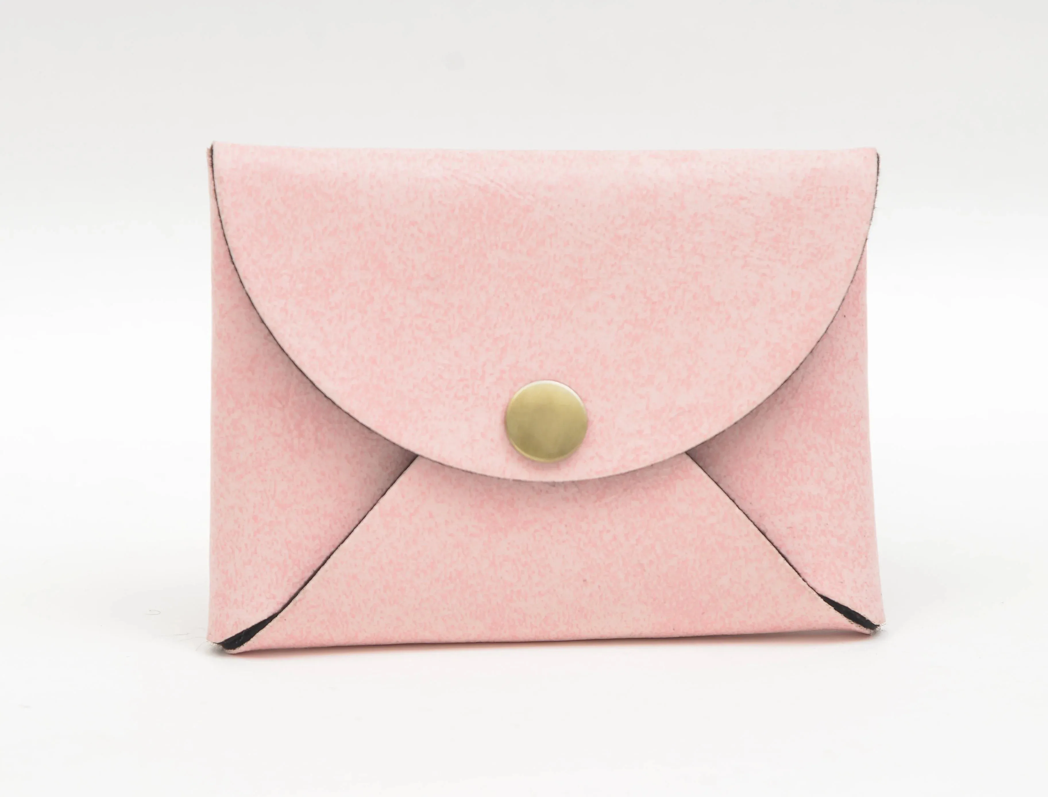 Classy Leather Customized Business-Visitng Card Holder (Peach)