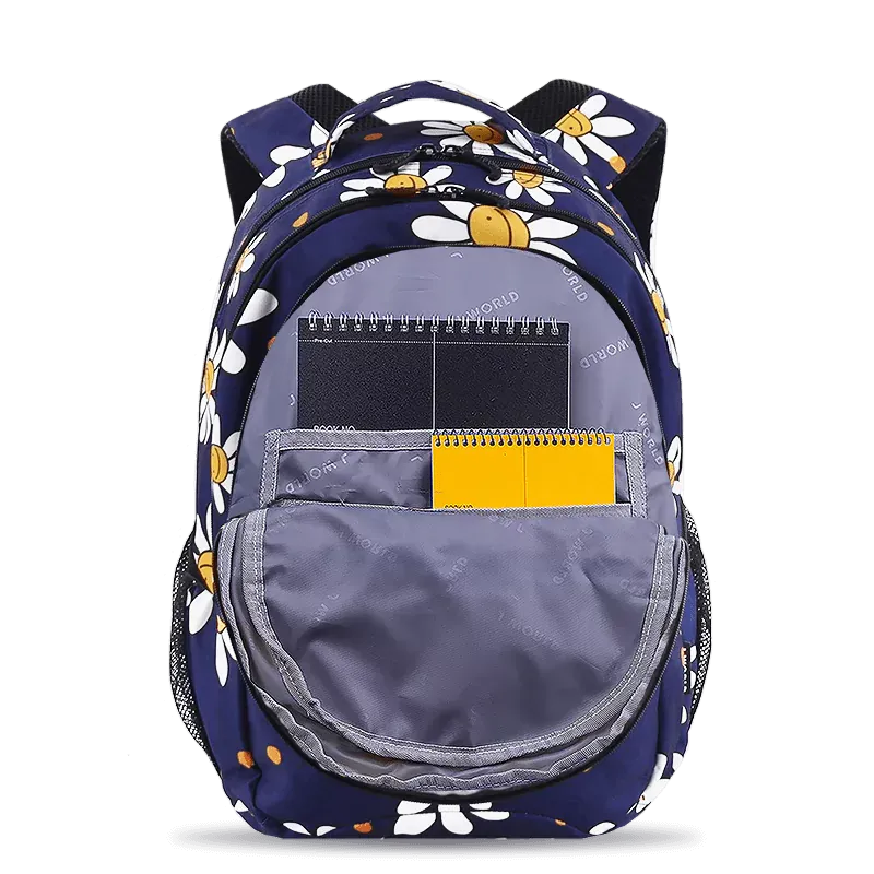 Cornelia Laptop Backpack in Joy Daisy