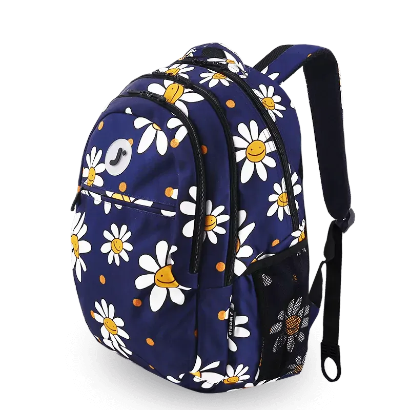 Cornelia Laptop Backpack in Joy Daisy