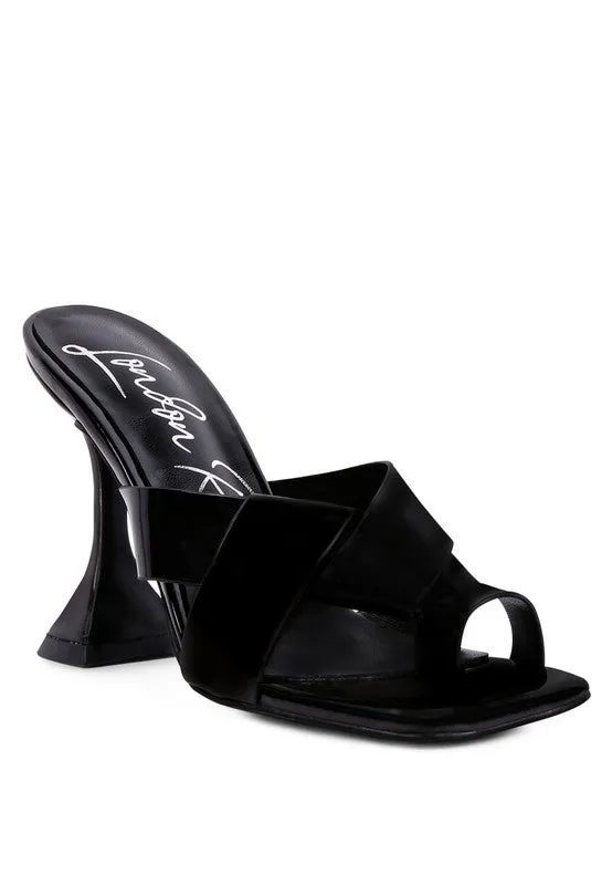 Crossed Ring Toe Heels