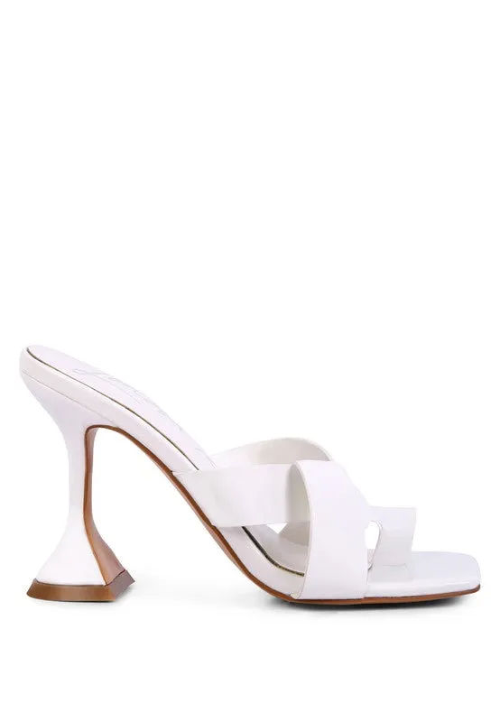 Crossed Ring Toe Heels