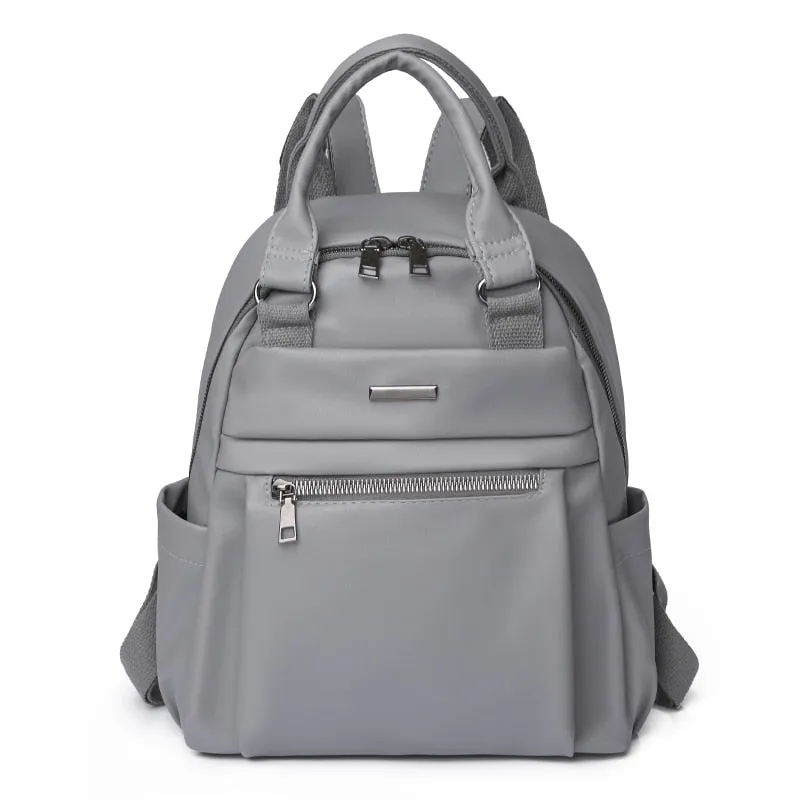 Cyflymder Leather Woman Backpacks New Female Fashion Portable Backpack Travel Casual Bag Mochilas Designer School Bags for Teenage Girls