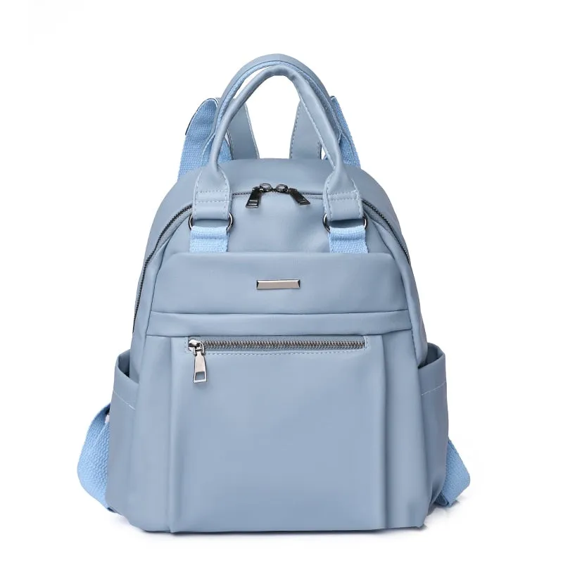 Cyflymder Leather Woman Backpacks New Female Fashion Portable Backpack Travel Casual Bag Mochilas Designer School Bags for Teenage Girls