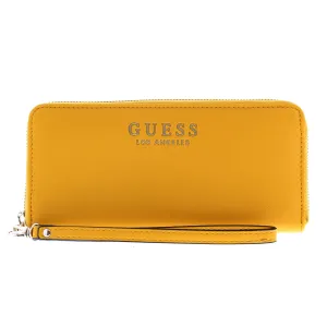 DEBORA SLG LARGE ZIP AROUND YELLOW - -