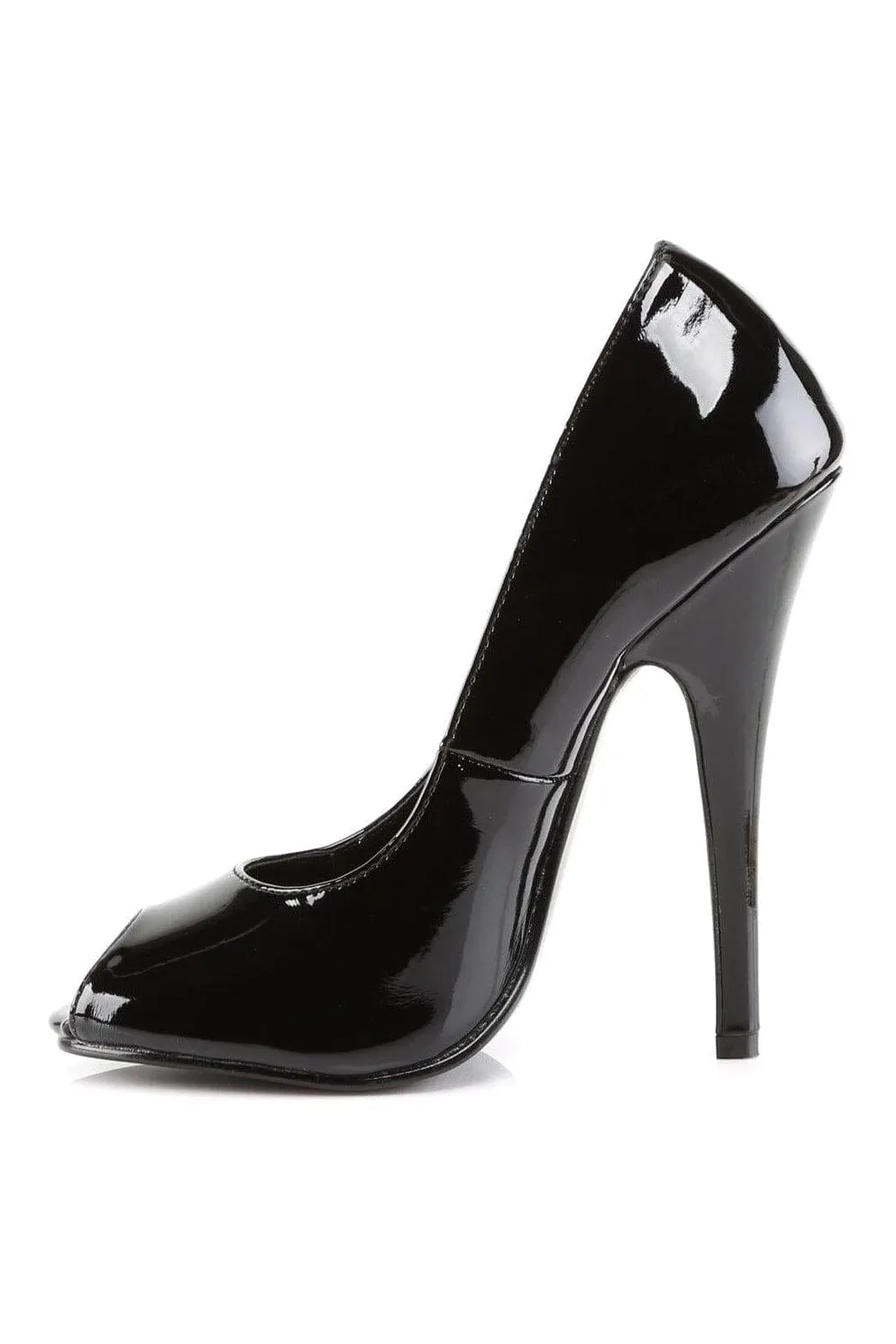DOMINA-212 Black Patent Pump