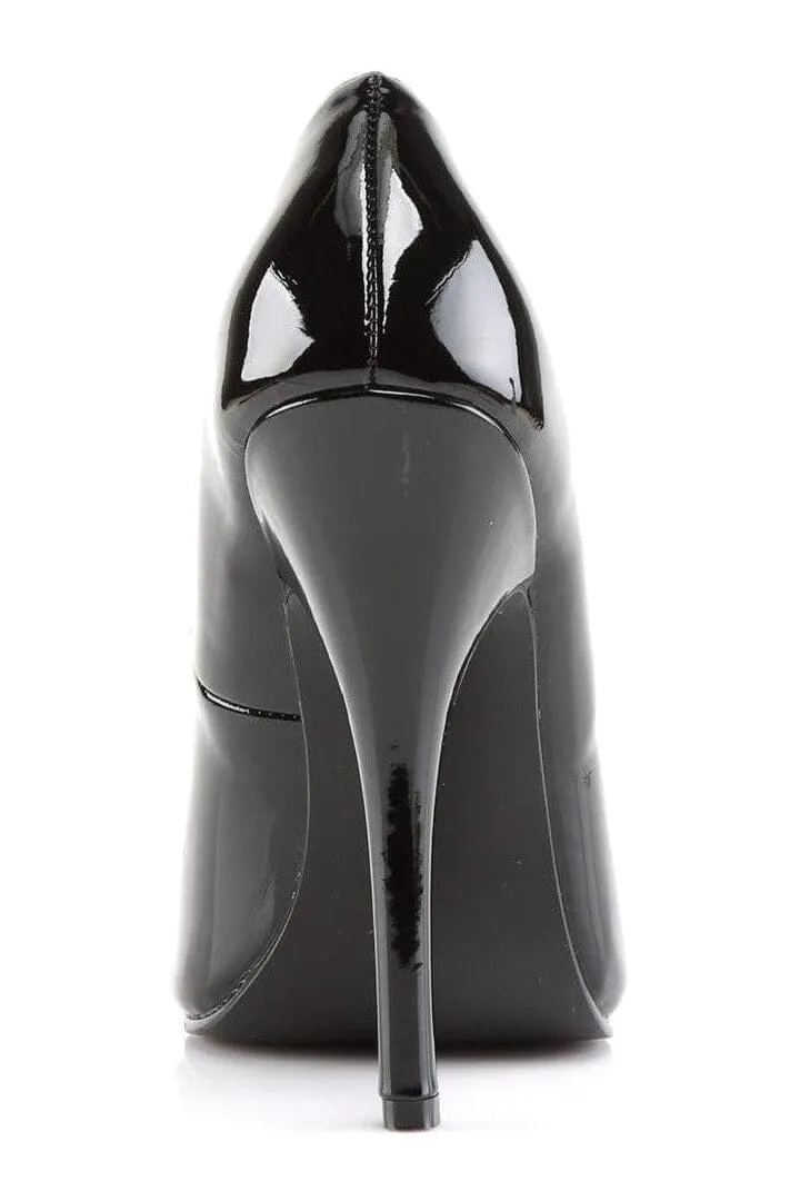 DOMINA-212 Black Patent Pump