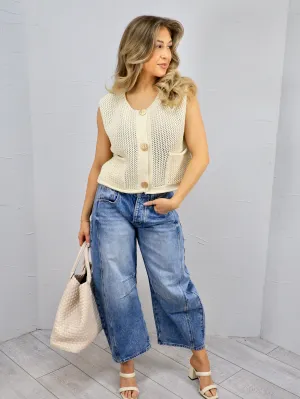 Don't Mind Me Crochet Top