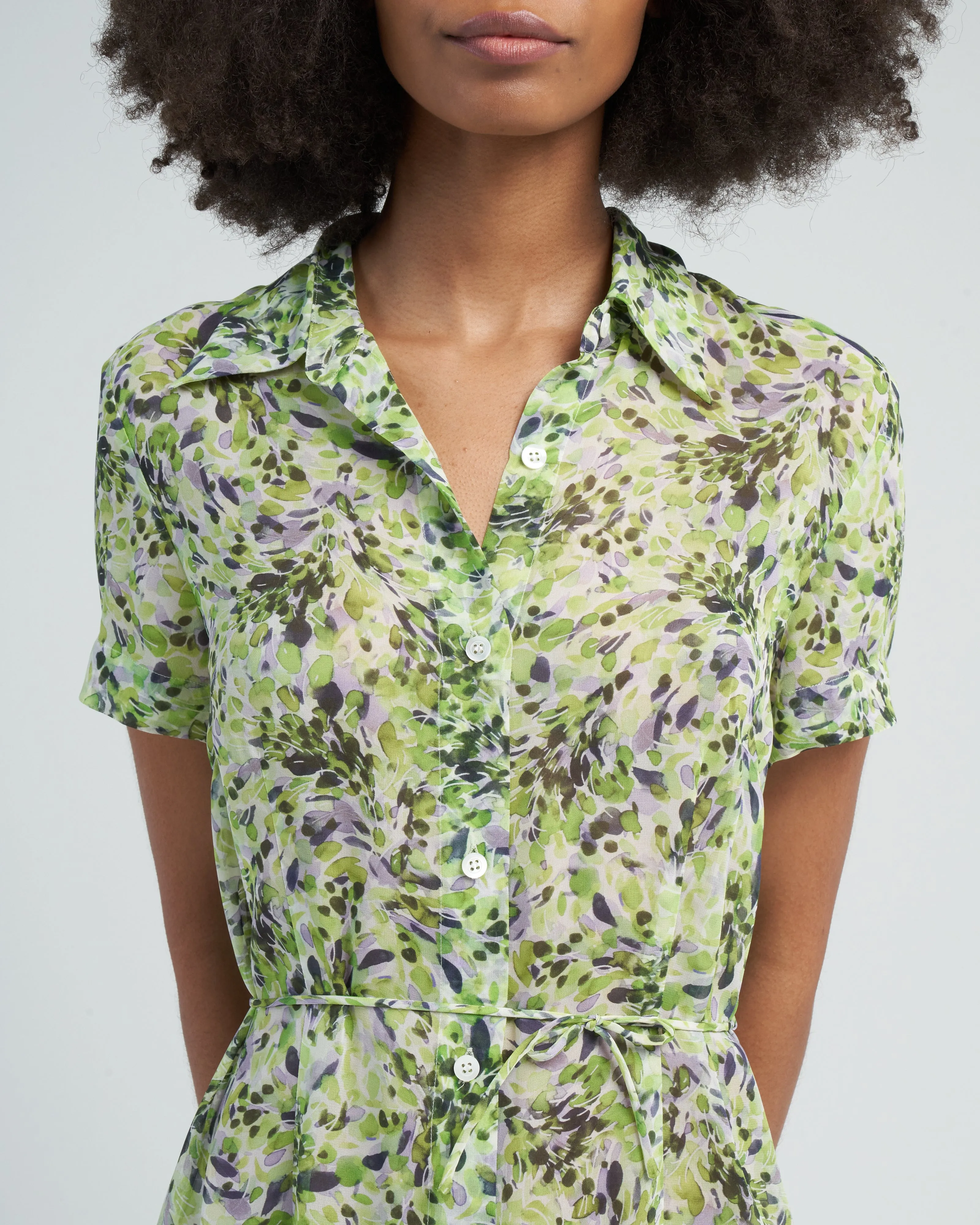 doudy dress - green