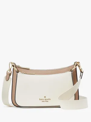 Duet Colorblock Saffiano Leather Crossbody