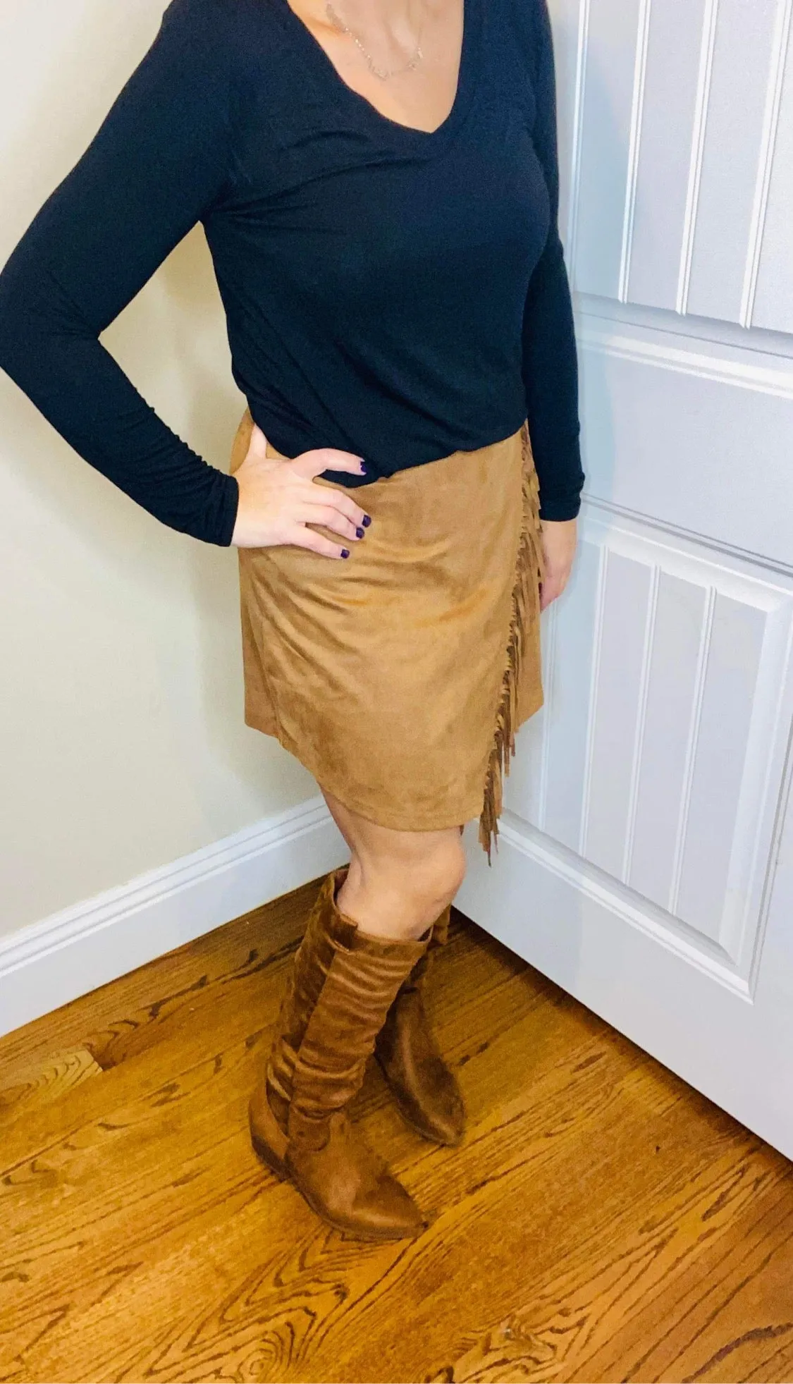 East Lion Corp Block Heel Knee High Boots