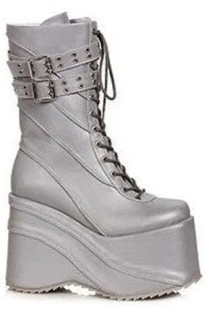 Ellie Shoes 500-SHARLA Chunky Heel Platform Boot