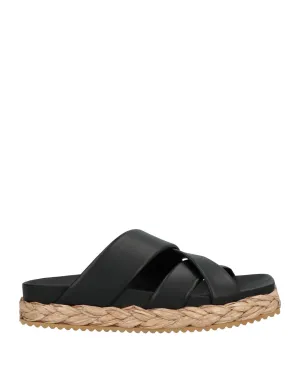 EQUITARE Black Espadrilles (17485340SD) Woman
