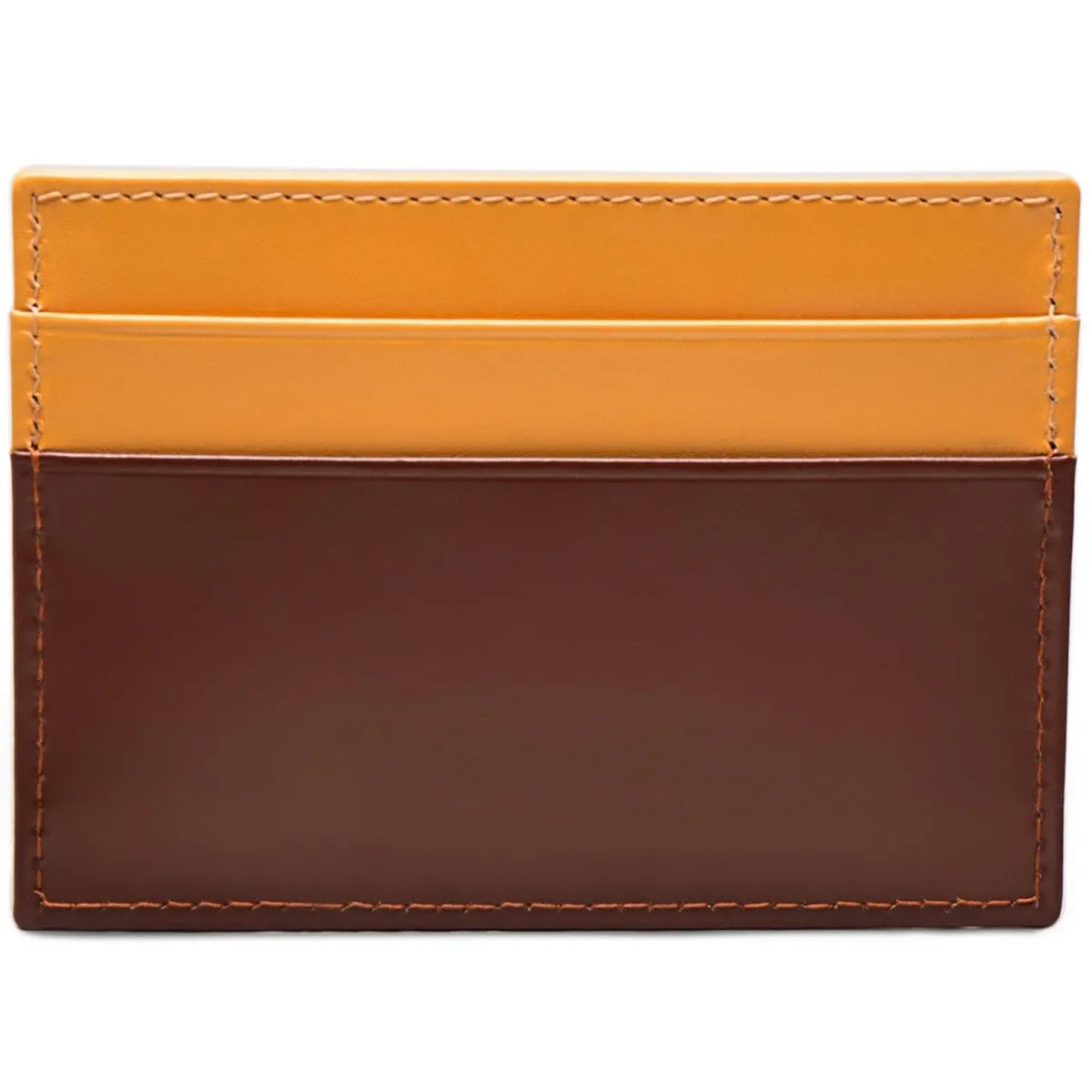 Ettinger Bridle Hide Flat Credit Card Case Havana