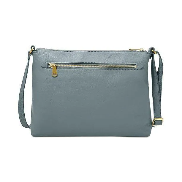 Fossil Kinley Leather & Suede Medium Crossbody