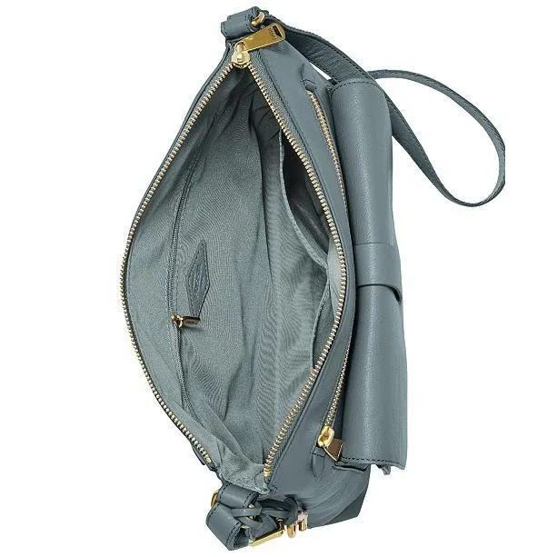 Fossil Kinley Leather & Suede Medium Crossbody