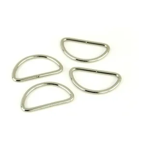 Four D-Rings 1 1/2"