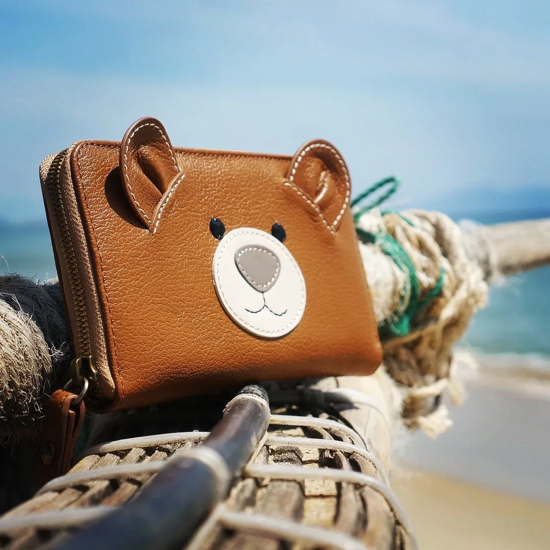 FUN ANIMAL: Leather Wallet