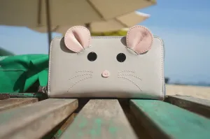 FUN ANIMAL: Leather Wallet