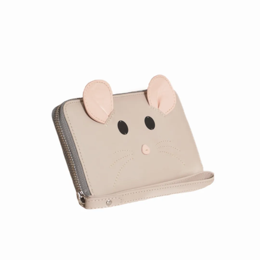 FUN ANIMAL: Leather Wallet