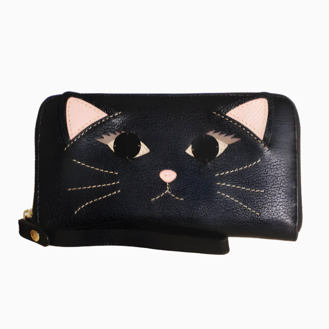 FUN ANIMAL: Leather Wallet