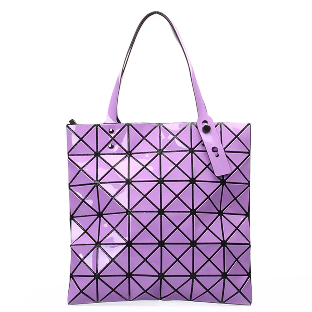 Geometric Day-Shift Tote