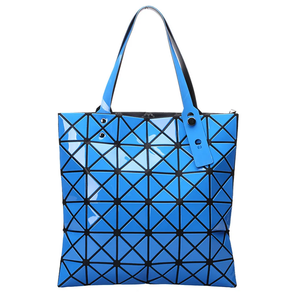 Geometric Day-Shift Tote