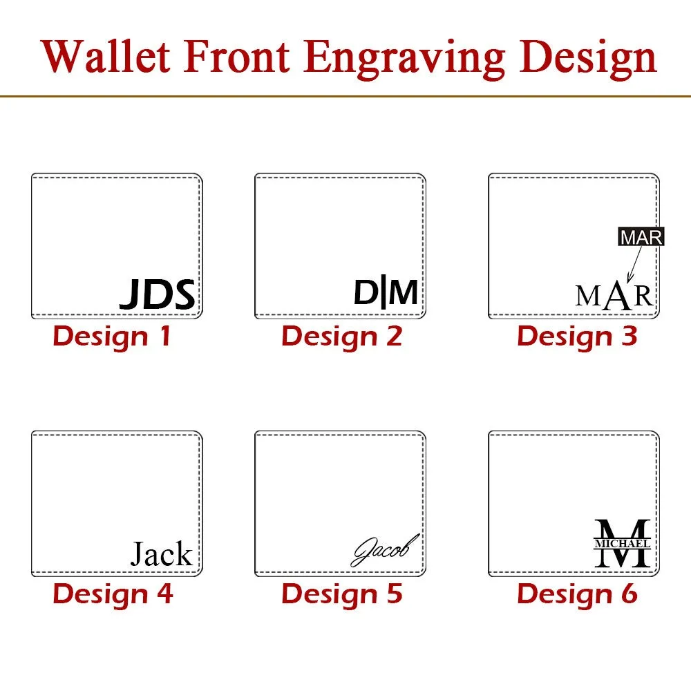 Gift for boyfriend, Personalized Mens Wallet, Gifts for him, Valentine's Day gift, wallet for my man, Genuine Leather, gift for husband