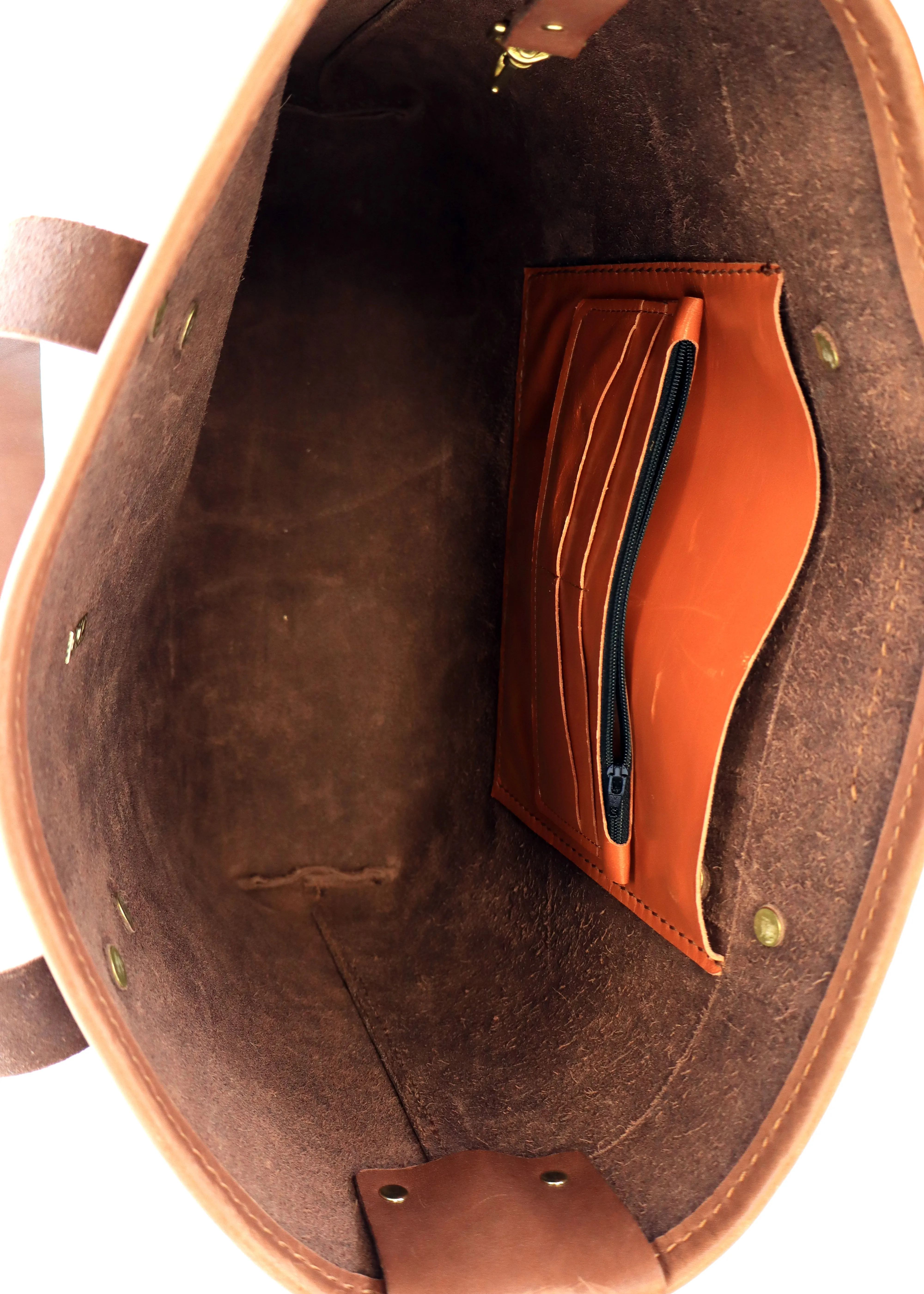Hank's Stitch Work's Large Leather Handbags