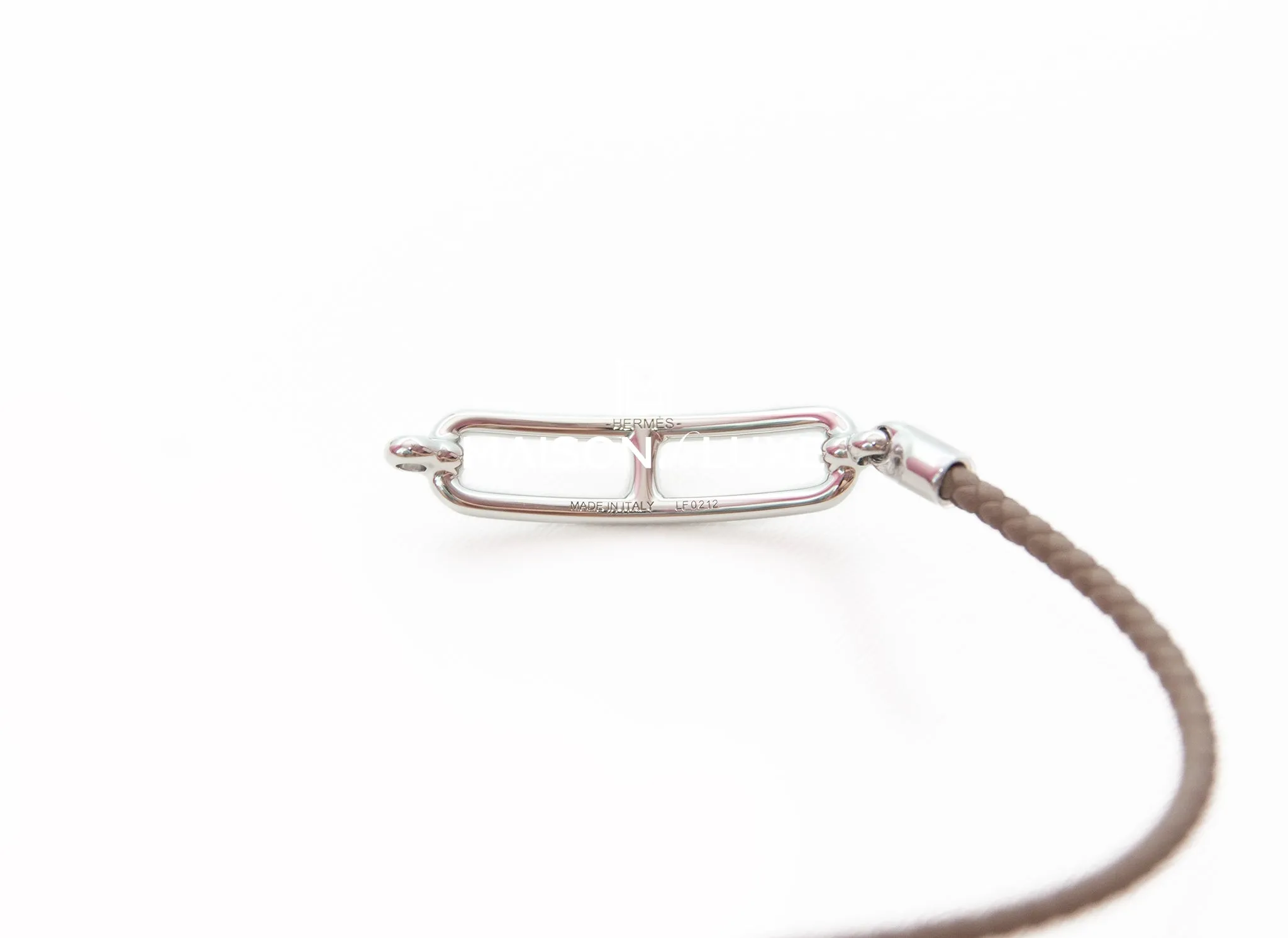 Hermes Etoupe Roulis Double Tour T1 Bracelet