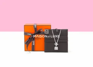 Hermes Silver Amulettes Kelly Pendant