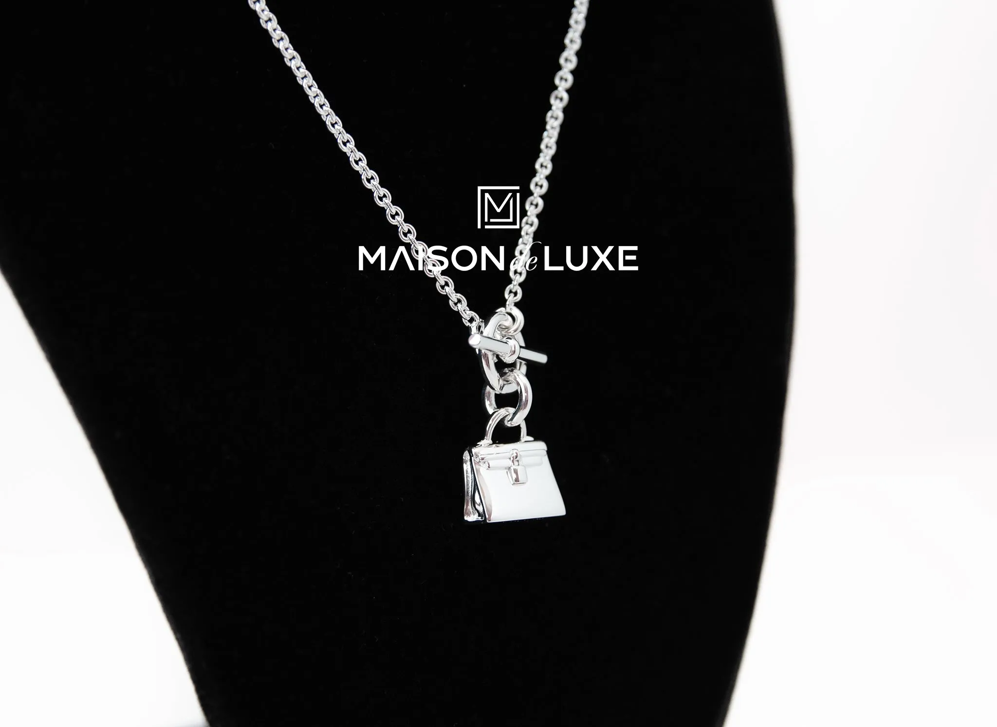 Hermes Silver Amulettes Kelly Pendant