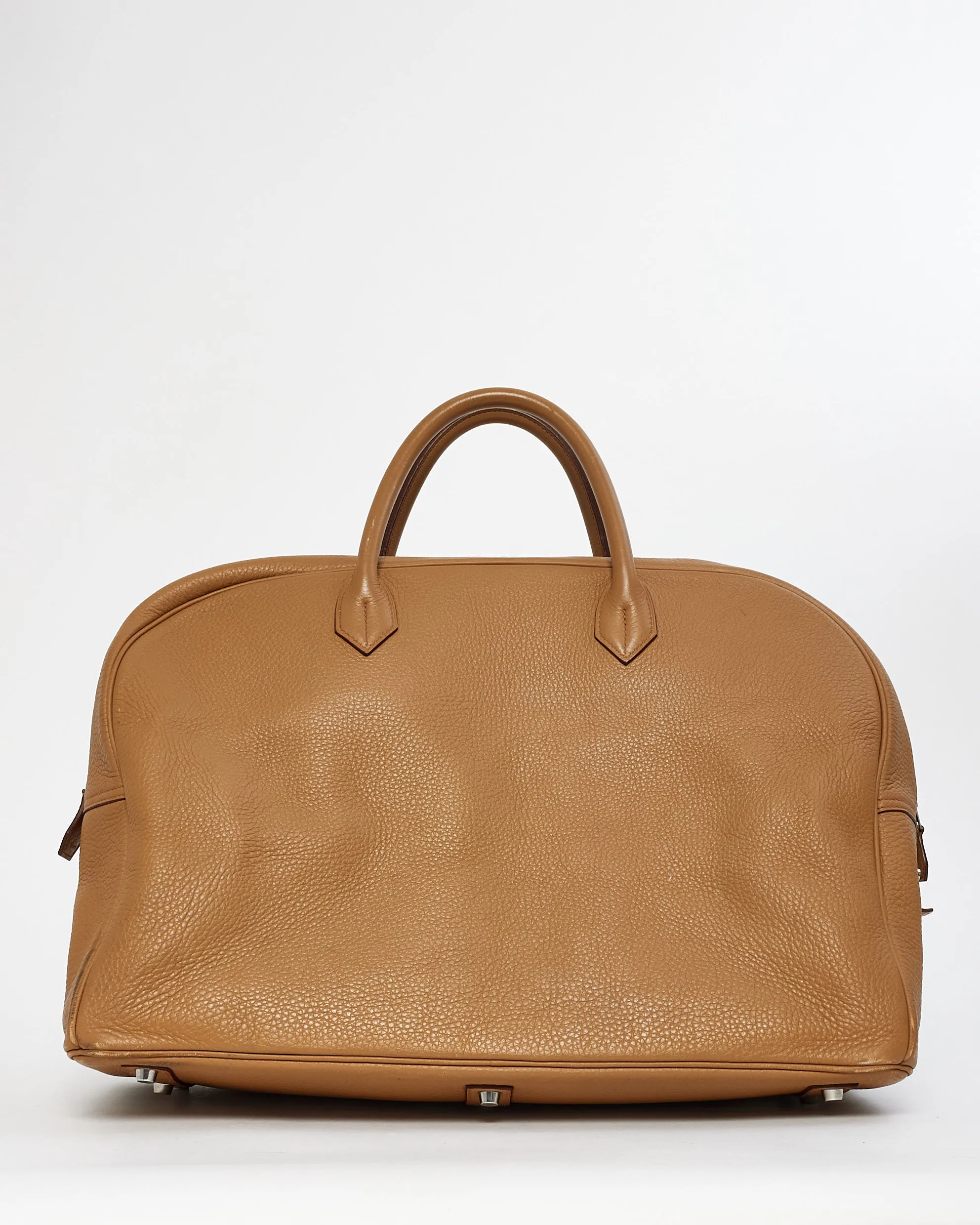 Hermès Tan Leather Steve Travel Bag