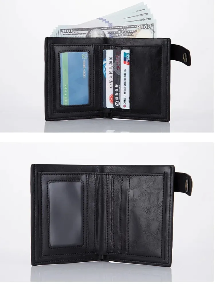 Hoylidu Dark Gothic Punk Long Wallet