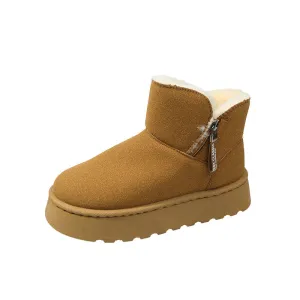 INSTOCK - Fur integrated Northeast snow boots